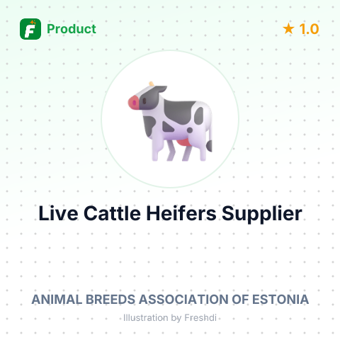 Live Cattle Heifers (Holstein Breed) – summary card, no photo uploaded yet