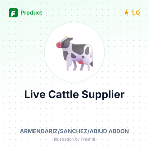 Live Cattle – summary card, no photo uploaded yet