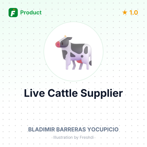 Live Cattle – summary card, no photo uploaded yet