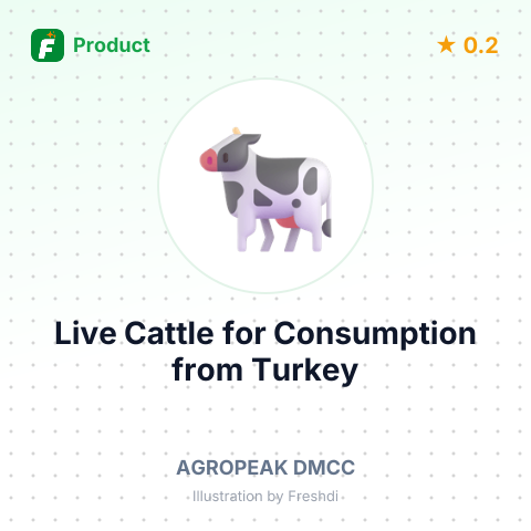 Live Cattle for Consumption – summary card, no photo uploaded yet