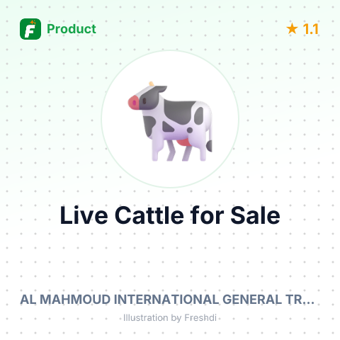 Live Cattle for Slaughter – summary card, no photo uploaded yet