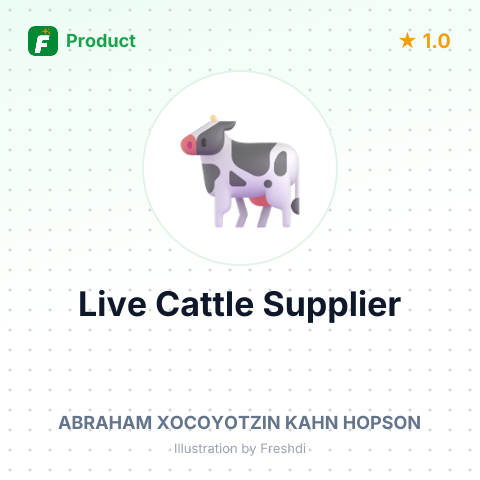 Live Cattle – summary card, no photo uploaded yet