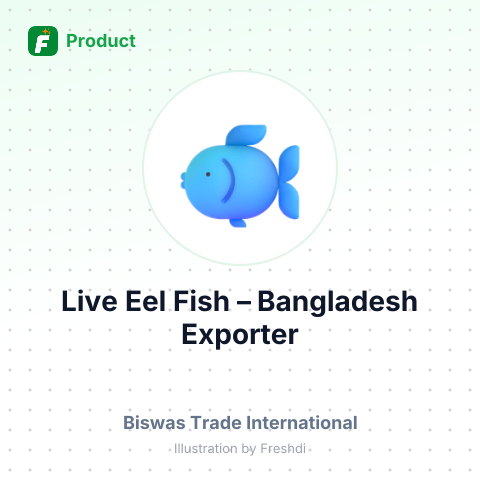 Live Eel Fish – summary card, no photo uploaded yet