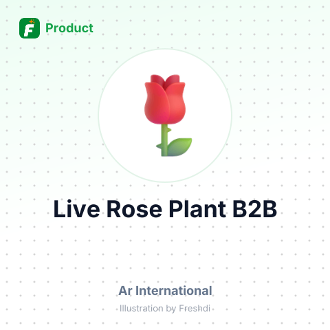 Live Flower Plants - Rose – summary card, no photo uploaded yet