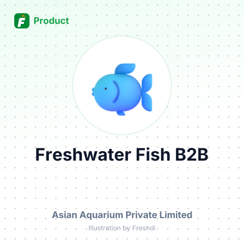 Live Freshwater Fish – summary card, no photo uploaded yet