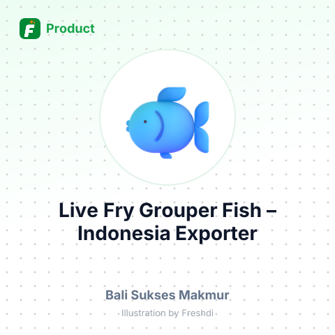 Live Fry Grouper Fish – summary card, no photo uploaded yet