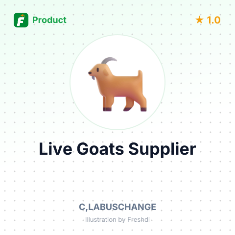 Live Goats – summary card, no photo uploaded yet