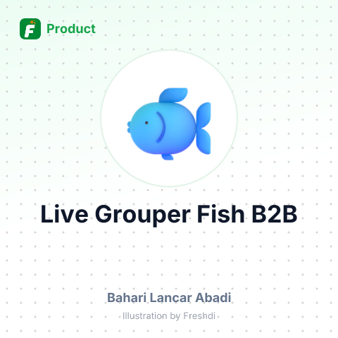 Live Grouper Fish – summary card, no photo uploaded yet