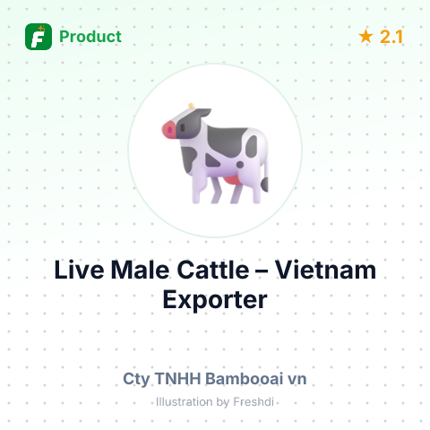 Live Male Cattle – summary card, no photo uploaded yet