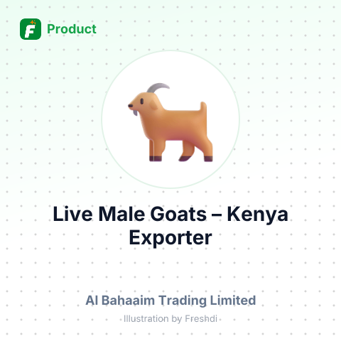 Live Male Goats – summary card, no photo uploaded yet