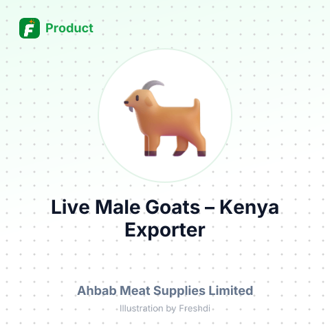 Live Male Goats – summary card, no photo uploaded yet