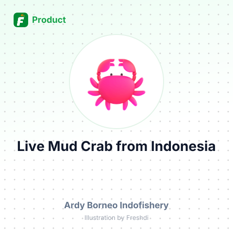 Live Mud Crab – summary card, no photo uploaded yet