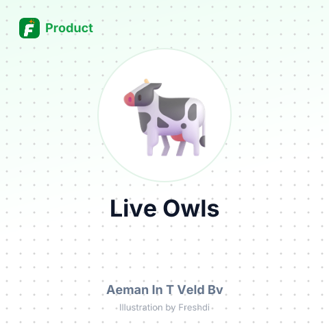 Live Owls – summary card, no photo uploaded yet