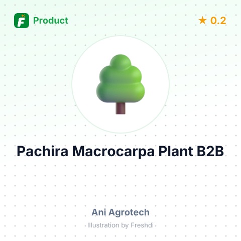 Live Pachira Macrocarpa Plants – summary card, no photo uploaded yet