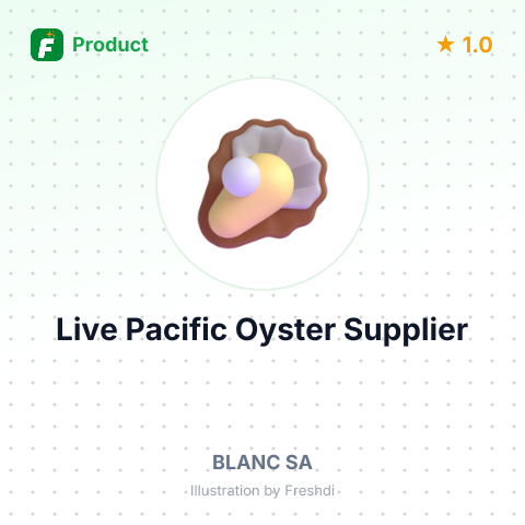 Live Pacific Oyster – summary card, no photo uploaded yet