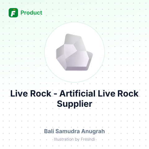 Live Rock - Artificial Live Rock – summary card, no photo uploaded yet