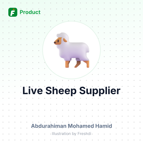 Live Sheep – summary card, no photo uploaded yet