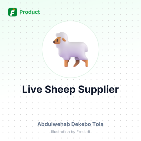 Live Sheep – summary card, no photo uploaded yet