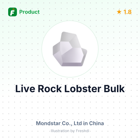 Live Western Australian Rock Lobster Size G – summary card, no photo uploaded yet