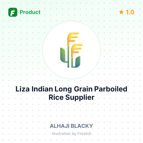 Liza Indian Long Grain Parboiled Rice – summary card, no photo uploaded yet