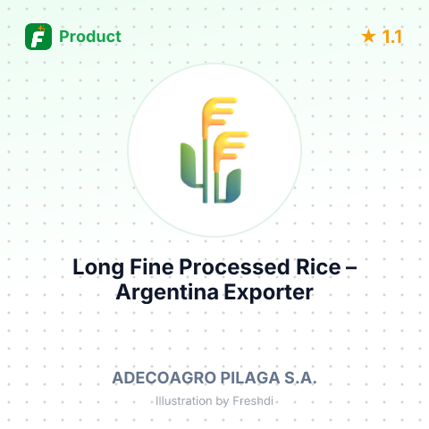 Long Fine Processed Rice – summary card, no photo uploaded yet