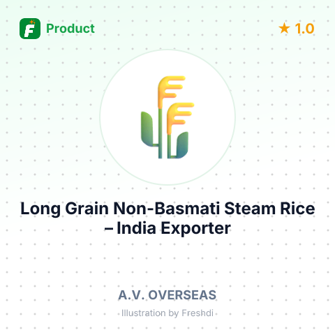 Long Grain Non-Basmati Steam Rice – summary card, no photo uploaded yet