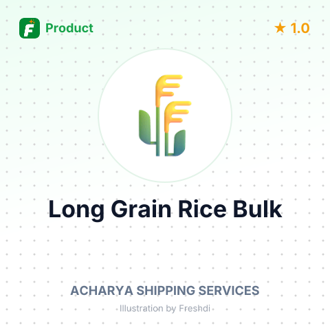 Long Grain Parboiled Rice IR 64 – summary card, no photo uploaded yet