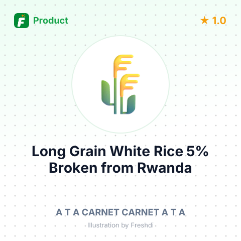 Long Grain White Rice 5% Broken – summary card, no photo uploaded yet