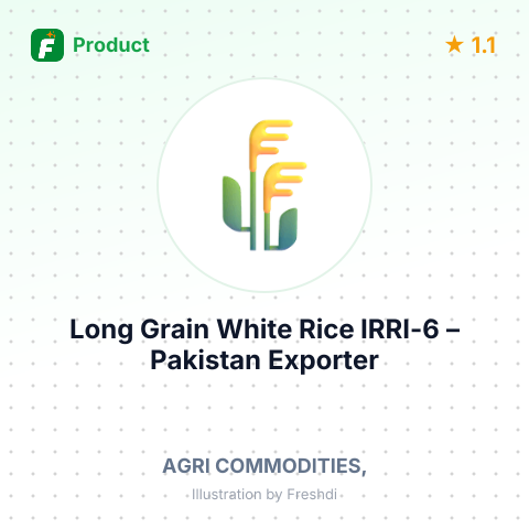 Long Grain White Rice IRRI-6 – summary card, no photo uploaded yet