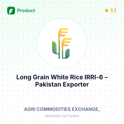 Long Grain White Rice IRRI-6 – summary card, no photo uploaded yet