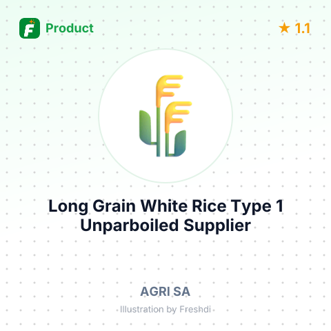 Long Grain White Rice Type 1 Unparboiled – summary card, no photo uploaded yet