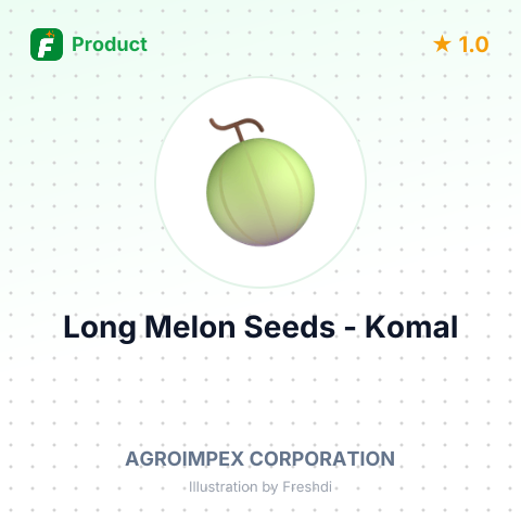 Long Melon Seeds - Komal – summary card, no photo uploaded yet