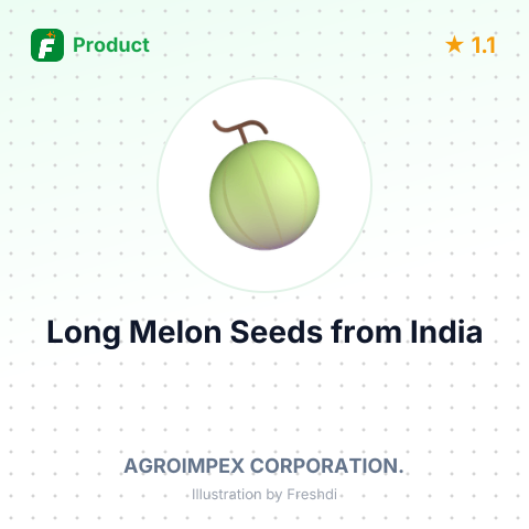 Long Melon Seeds – summary card, no photo uploaded yet
