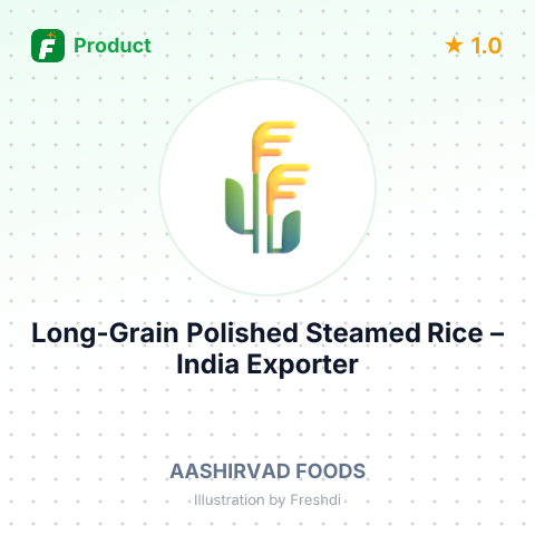 Long-Grain Polished Steamed Rice – summary card, no photo uploaded yet