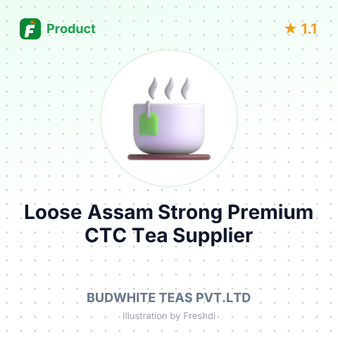 Loose Assam Strong Premium CTC Tea – product summary card, no photo uploaded yet