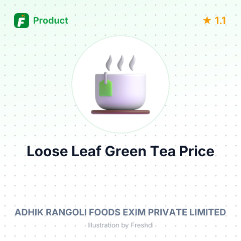 Loose Leaf Green Tea – summary card, no photo uploaded yet