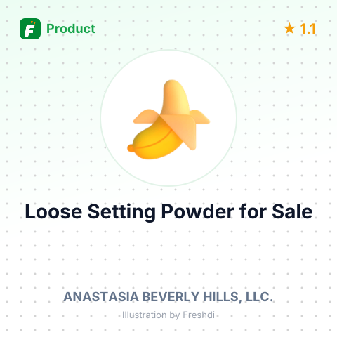 Loose Setting Powder - Banana – summary card, no photo uploaded yet