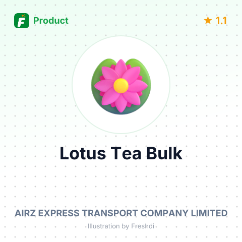 Lotus Tea – summary card, no photo uploaded yet