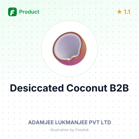 Low Fat Desiccated Coconut – summary card, no photo uploaded yet