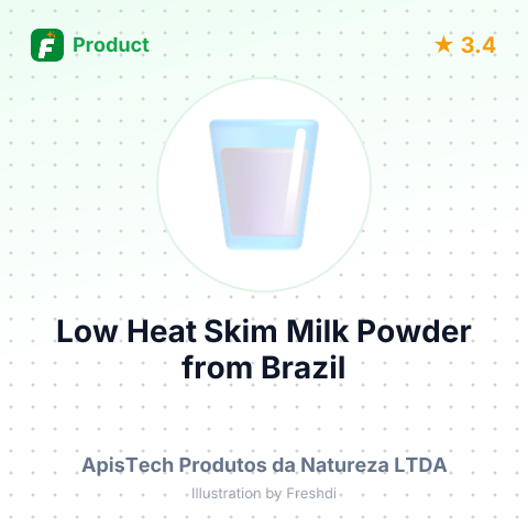 Low Heat Skim Milk Powder – summary card, no photo uploaded yet