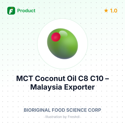 MCT Coconut Oil C8 C10 – summary card, no photo uploaded yet