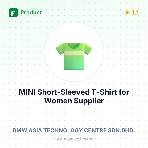 MINI Short-Sleeved T-Shirt for Women – summary card, no photo uploaded yet