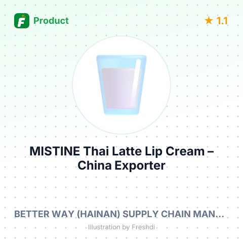 MISTINE Thai Latte Lip Cream (C04 Pomegranate Soda) – summary card, no photo uploaded yet
