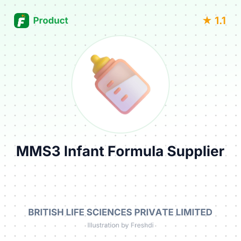 MMS3 Infant Formula – summary card, no photo uploaded yet