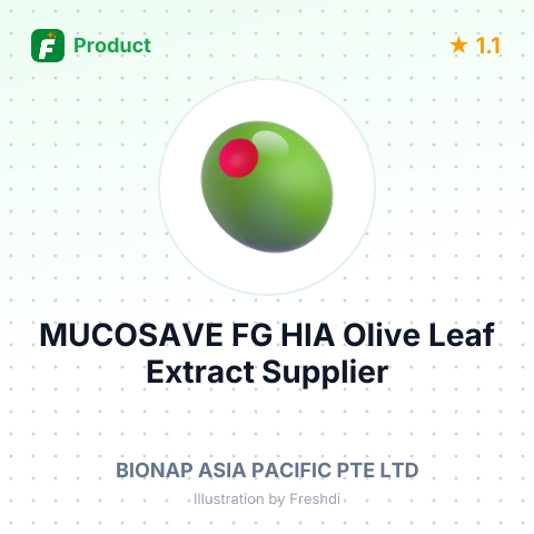 MUCOSAVE FG HIA Olive Leaf Extract – summary card, no photo uploaded yet
