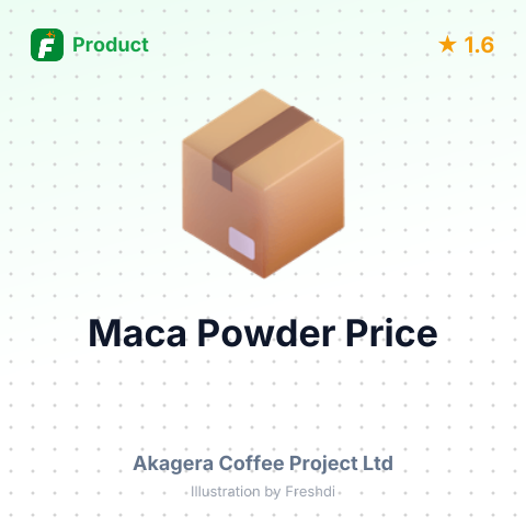 Maca Powder (Ground Maca) – summary card, no photo uploaded yet