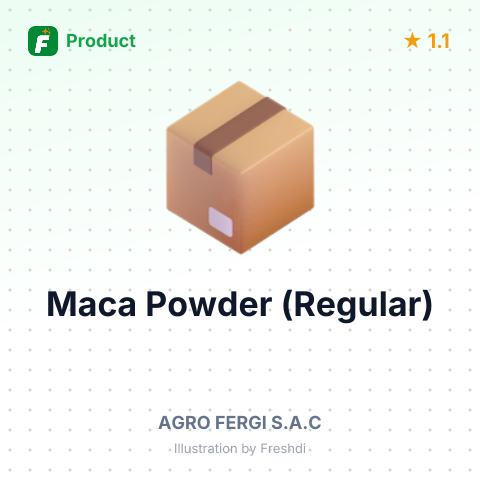 Maca Powder (Regular) – summary card, no photo uploaded yet