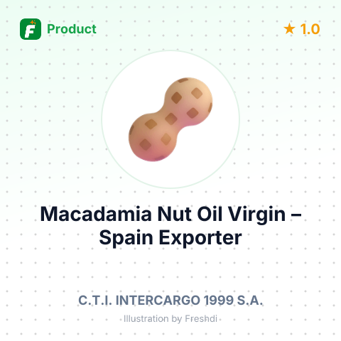Macadamia Nut Oil Virgin – summary card, no photo uploaded yet