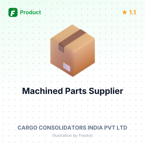 Machined Parts – summary card, no photo uploaded yet