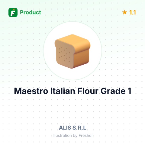 Maestro Italian Flour Grade 1 – summary card, no photo uploaded yet